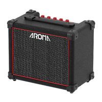 Aroma AG-20B Black 20W Electric Bass Guitar Amplifier
