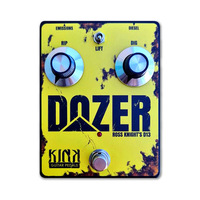 Kink Dozer Fuzz pedal collaboration with Cosmic Psychos