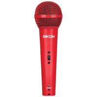 Eikon Vocal Dynamic Red Microphone with Cable [EDM800RD]