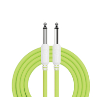 Kirlin KIC241GR Entry 24 Instrument Cable Spring Green - 10FT