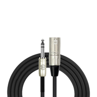 Kirlin KMP483PR Male XLR - 6.5 Stereo Jack Cable - 20FT