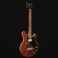 Pratley AP92 Double Cut Solid Body Electric Transparent Burnt Orange [PRAP92-TBO]