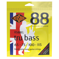 Rotosound Tru Bass 88 Black Nylon Tapewound 65 - 115 Extra Long [RS88EL]