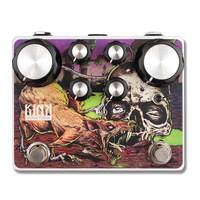 Kink Russian Plague Fuzz Distortion pedal Dual circuit  Doom style fuzz Rat and Muff