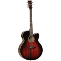 Tanglewood TW4SJAVB Winterleaf Super Jumbo C/E Antique Vintage Burst