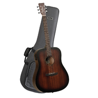 Tanglewood Crossroads Dreadnought Acoustic/Electric Guitar Pack with DCM Premium Case (TWCRDE-PACK)