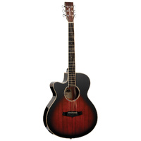 Tanglewood Winterleaf Pro Super Folk C/E Antique Vintage Burst Left Handed [TWPRO4-CE-AVB-LH]