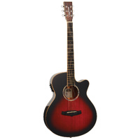 Tanglewood Winterleaf Pro Thinline Super Folk C/E Antique Vintage Burst [TWPRO4-TL-CE-AVB]